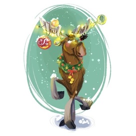 Весёлый лось