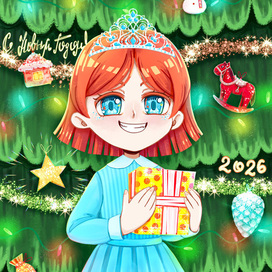 Новогодняя иллюстрация