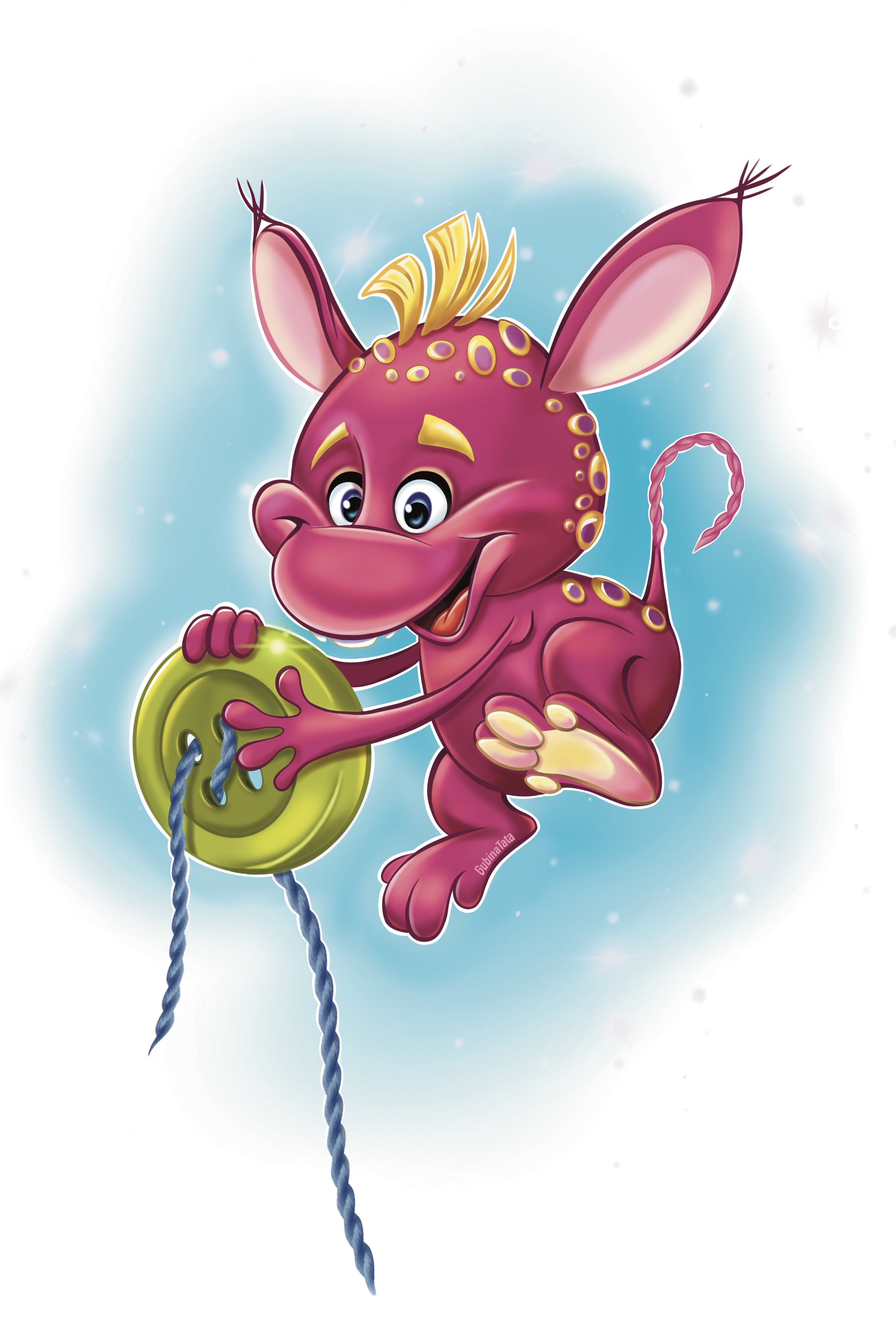 Пуговичный монстрик