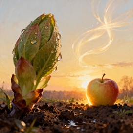 запах почек , запах яблок