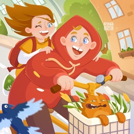 Иллюстрация "Лучший старший брат"