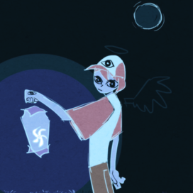 Блуждающий под светом новой луны