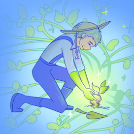 зеленые руки