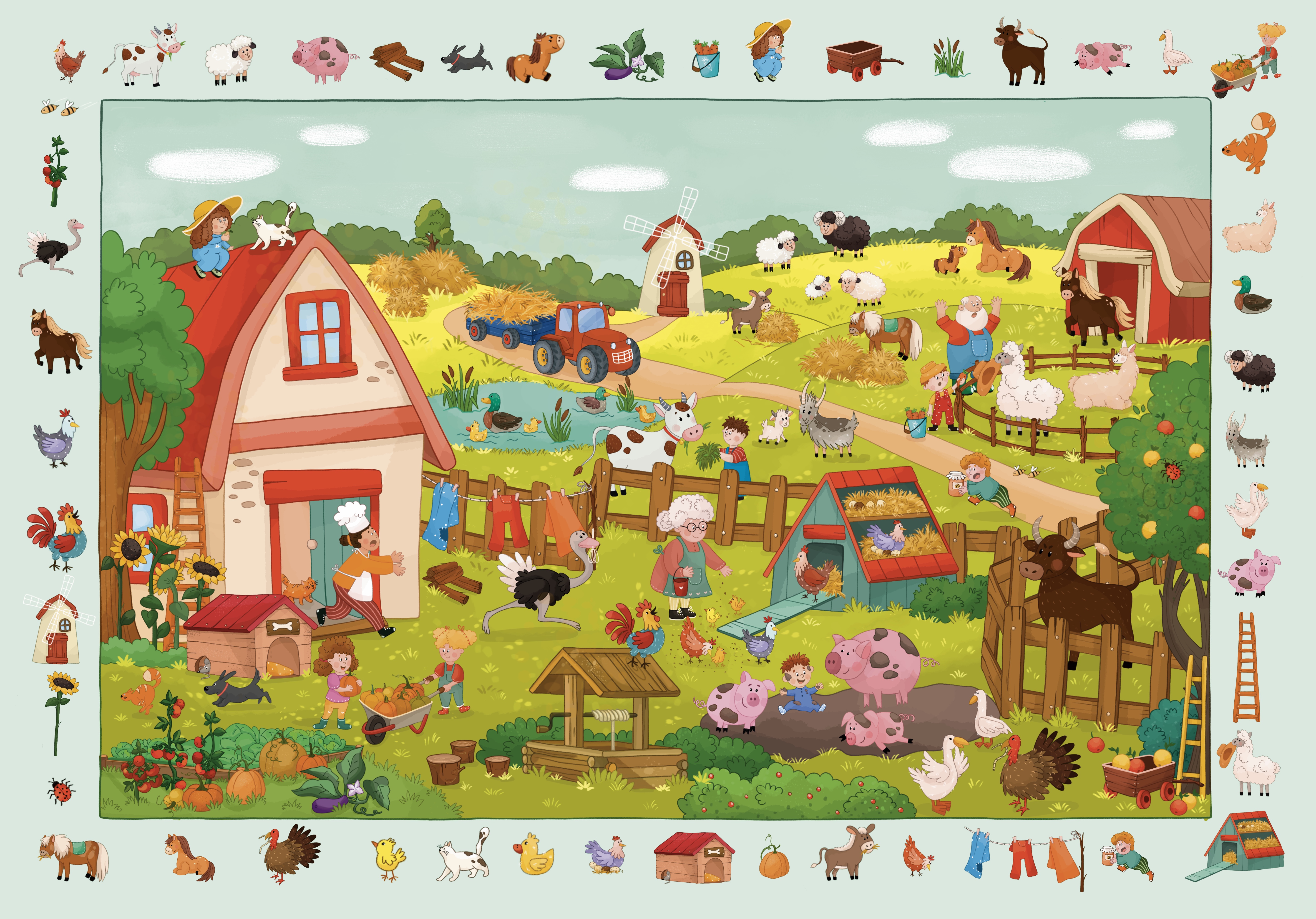 Пазл «Ферма»