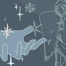 обложка анимационного ролика "люди как снежинки"