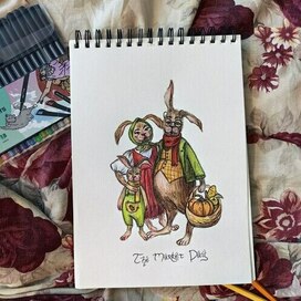 Заячья семья