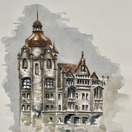 Замок с химерами