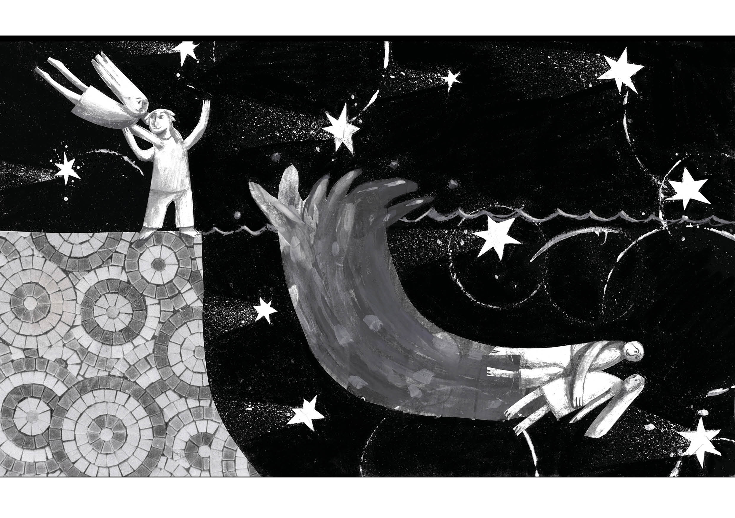 иллюстрация к книге "невесомая принцесса"