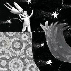 иллюстрация к книге "невесомая принцесса"