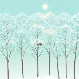 Новогодняя открытка