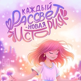 Открытка с леттерингом