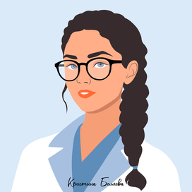 Девушка врач