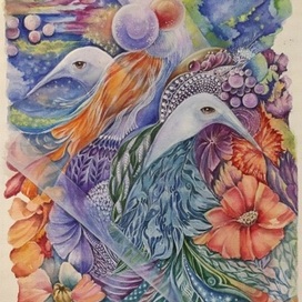 Угнездилось СЧАСТЬЕ.