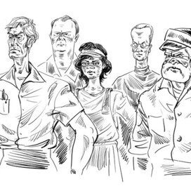 Иллюстрация к сказке Ю.Олеши "Три толстяка"