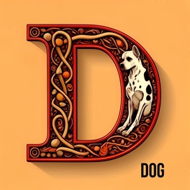 Стилизованная буква латинского алфавита