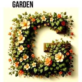 Стилизованное изображение латинской буквы