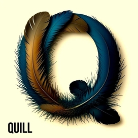 Стилизованное изображение латинской буквы