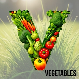 Стилизованное изображение латинской буквы