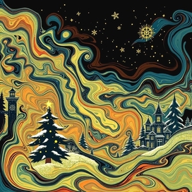 Зимний пейзаж