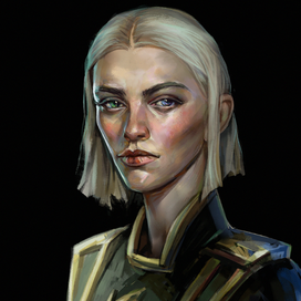 Анна. Портрет персонажа для проекта "Город парового солнца"