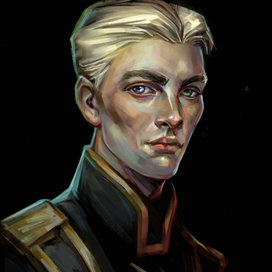 Антуан. Портрет персонажа для игры "Город парового солнца"