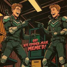 Oh! We Spider-Man Meme'd!