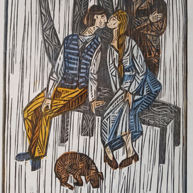 Иллюстрации к стихотворению Саши Черного "Любовь не картошка"