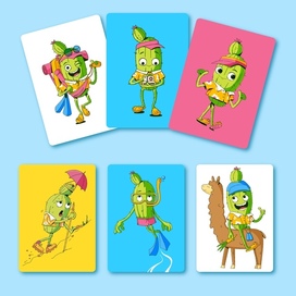 Бренд-персонаж для туристической фирмы