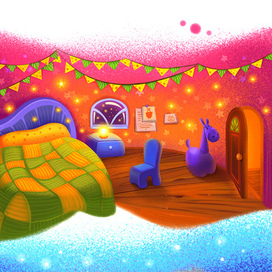 Фоны для анимационного мультика "Пузики-карапузики"