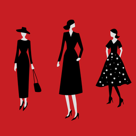 Иллюстрация Дамы