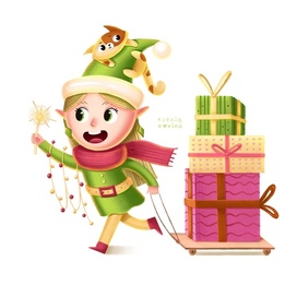 Новогодний эльф