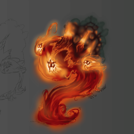 Огненный демон 