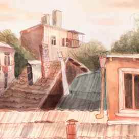 Тбилисский дворик