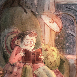 One December evening