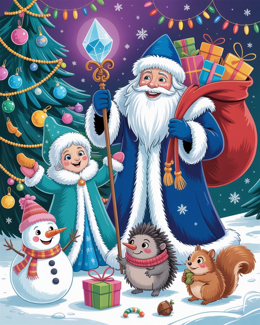 новогодняя открытка