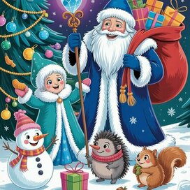 новогодняя открытка