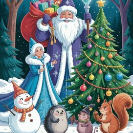 новогодняя открытка