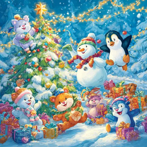 новогодняя открытка