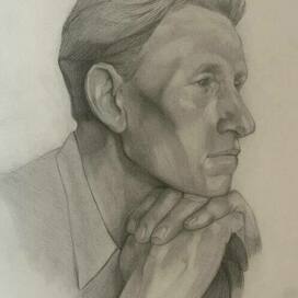 академический рисунок копия мастера