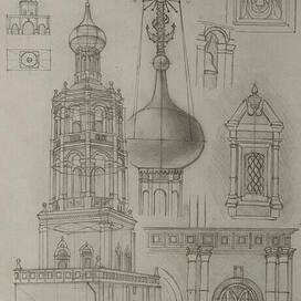 академический рисунок мужской монастырь на петровке