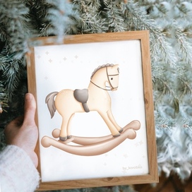 Деревянная лошадка