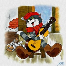 Зима в Простоквашино