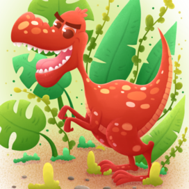 Настольная игра ДиноМемори + эмоции. 3 карта.