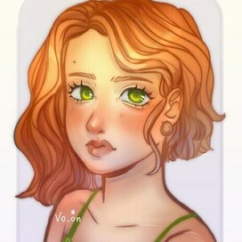 Девушка с рыжими волосами 