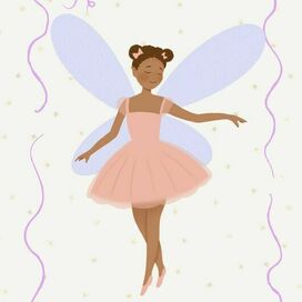 Фея, детская иллюстрация на заказ для бренда