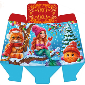 Иллюстрация для Новогодней упаковки