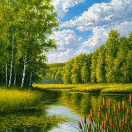 Летний пейзаж 2