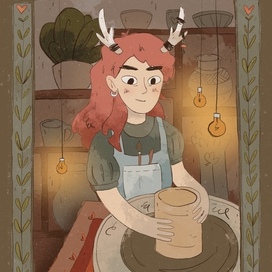 В мастерской