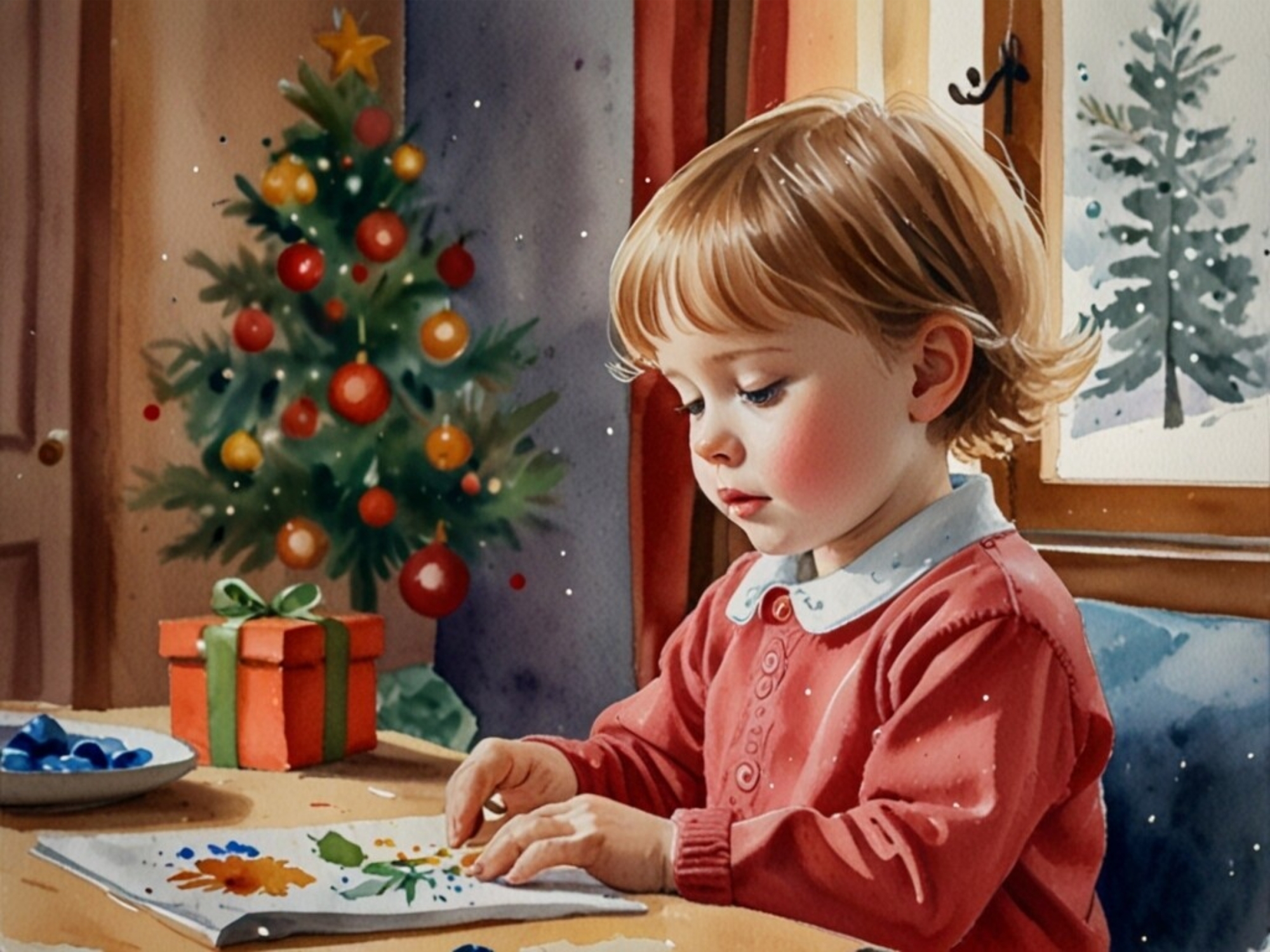 Новогодняя открытка