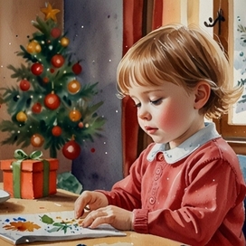 Новогодняя открытка